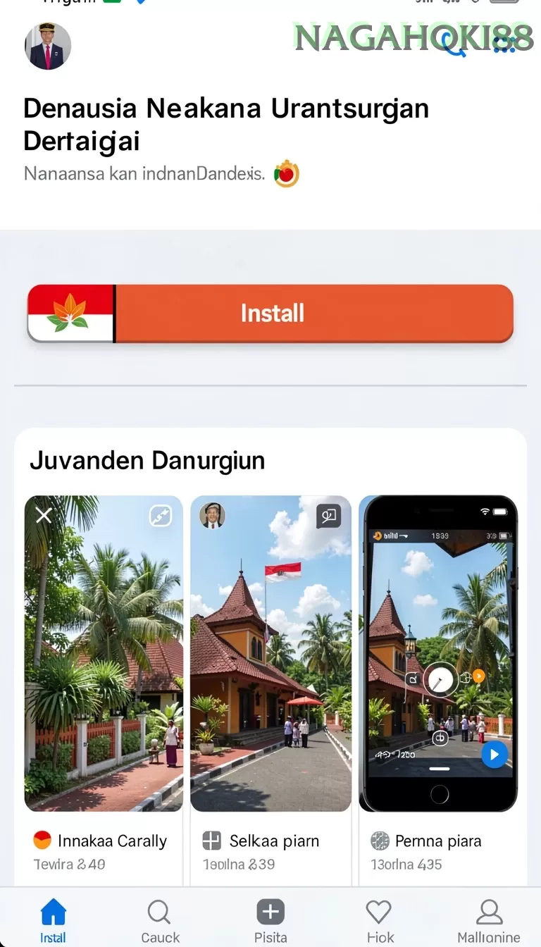 Cuplikan layar MERIAH4D — menu navigasi