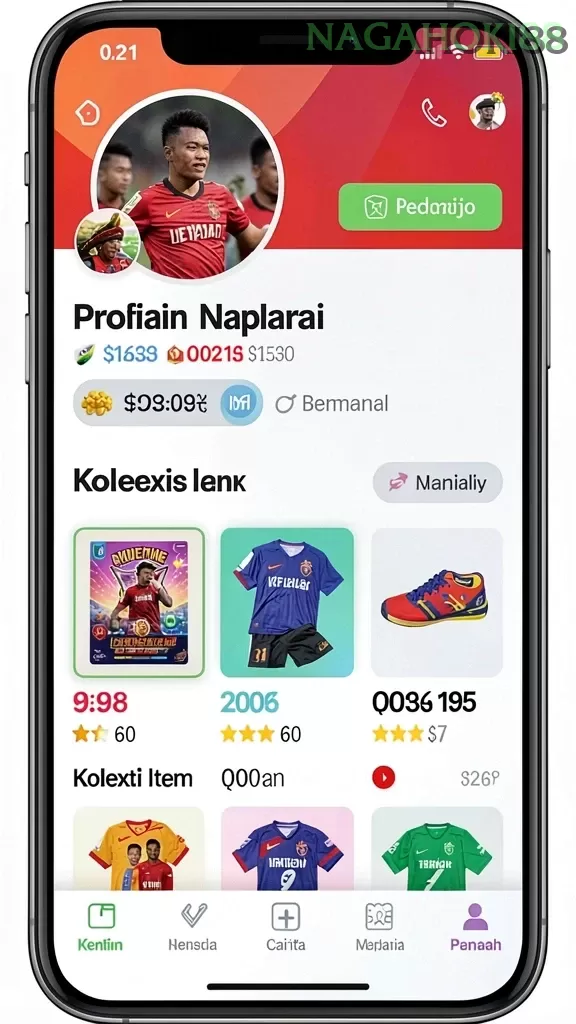 Cuplikan layar 8ZL — menu navigasi