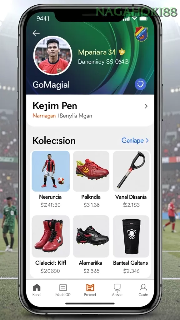 Cuplikan layar HALOBET — aktivitas